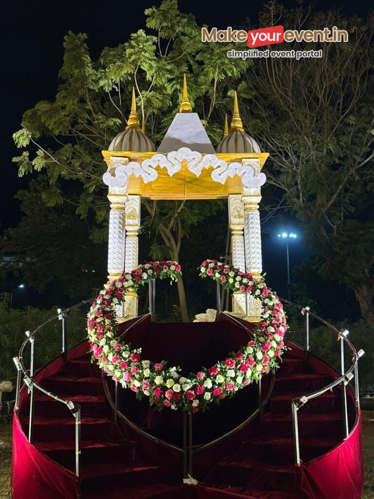 Heavy Mandir Entry